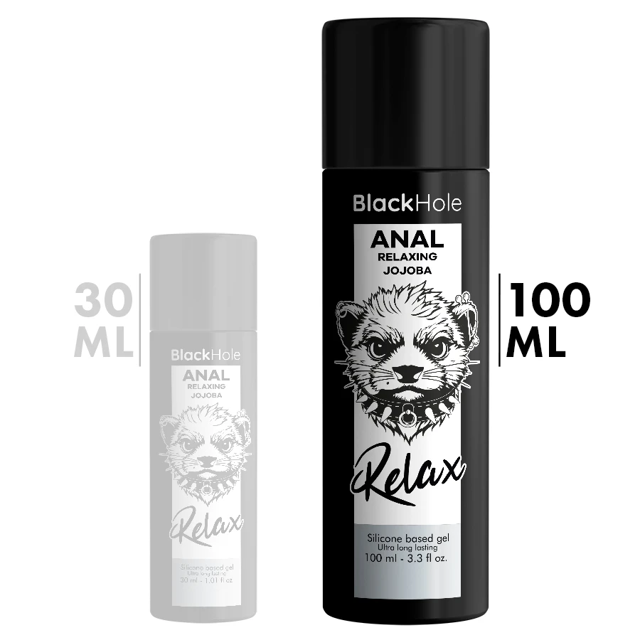 BLACK HOLE - ANAL RELAKSUJÄCY JOJOBA RELAX SILICONE BASE 100 ML